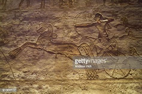 Ramses II in his chariot with bow and arrow fighting the Hittites of... | Ramses ii, Egypt ...