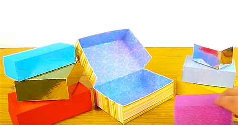 DIY Gift Boxes From Cardstock