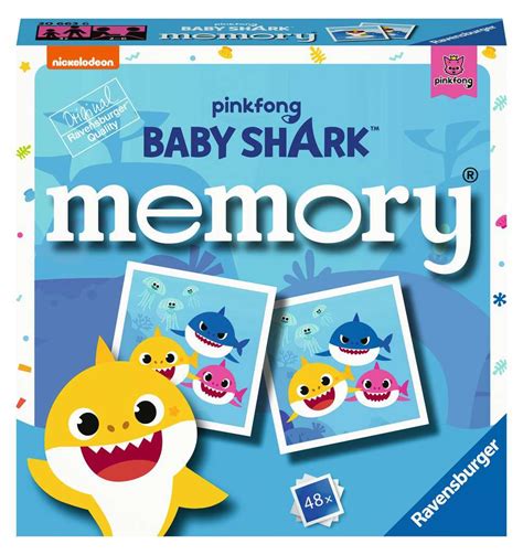 Ravensburger Baby Shark Mini Memory® Game | memory® | Games | Products | uk | Ravensburger Baby ...