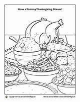 Thanksgiving Dinner Coloring Pages At GetColoringscom  Free Printable sketch template
