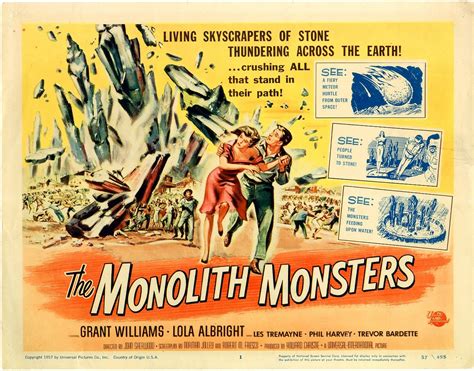 THE MONOLITH MONSTERS Reviews of sci-fi horror - MOVIES and MANIA