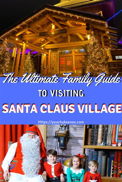 Santa Claus Village Activities in Rovaniemi, Finland | Santa claus village, Rovaniemi, Visit santa