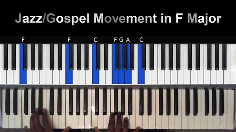 A Really Cool Jazz/Gospel Piano Movement That You Should Know - YouTube