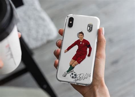 Cristiano Ronaldo Clear Phone Case with Keychain for iPhone | Etsy