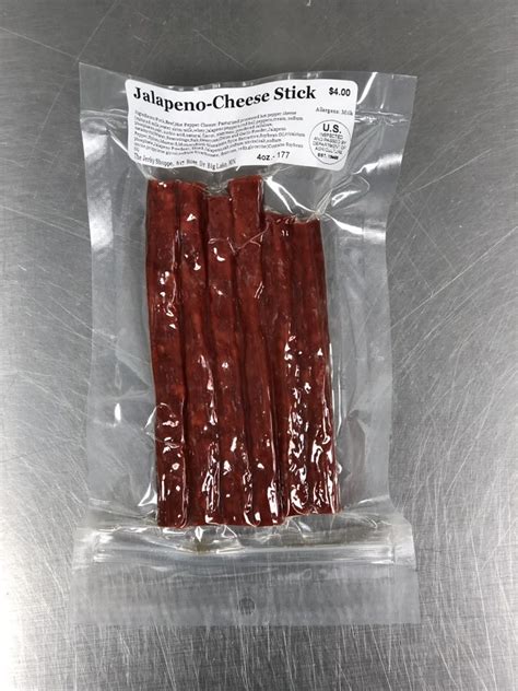 Jalapeno Pepperjack Cheese Beef Sticks - The Jerky Shoppe