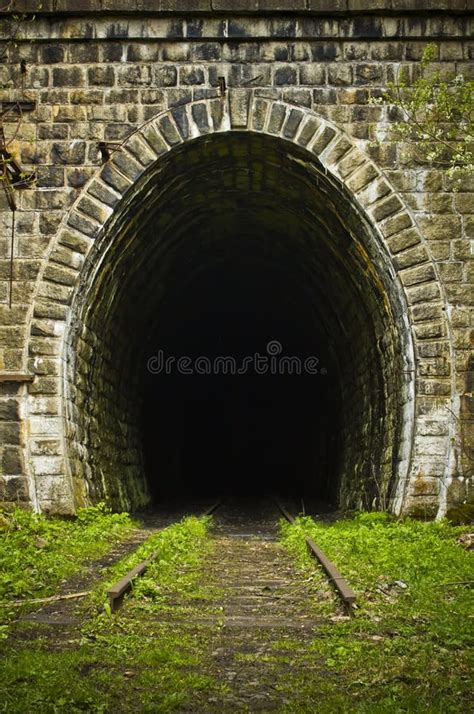 Entrance To an Abandoned Train Tunnel Stock Photo - Image of creepy, industry: 25724718