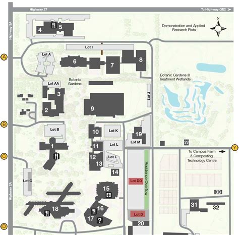 Olds College Campus Map - Babb Mariam