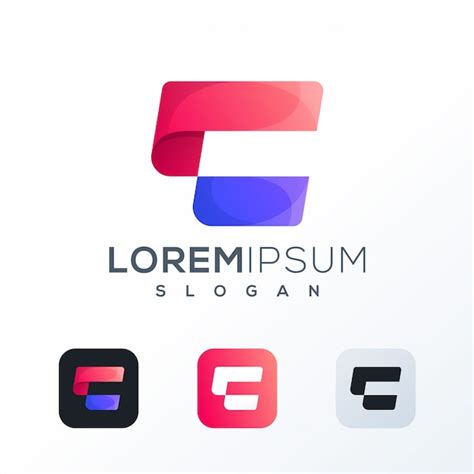 Premium Vector | Colorful tech logo design