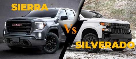 Silverado vs Sierra ¿Cuál es mejor? 2024 - Camionetas 4x4