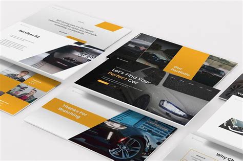 Car Dealership GoogleSlides Template