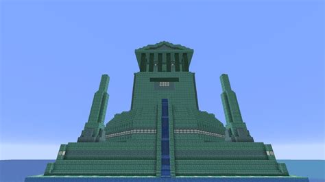 Finished my guardian temple base! : Minecraft