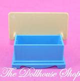 Fisher Price Loving Family Dream Dollhouse Living Room Blue Tan Coffee – The Dollhouse Shop