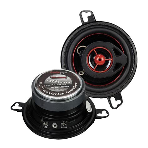 Pair Of 3.5 Inch 2-way 90 Watts Car Speakers Audio Stereo Speakers Car ...