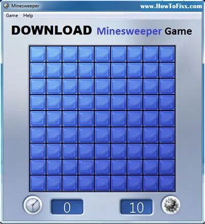 Official Microsoft Minesweeper Game for PC - Free Download