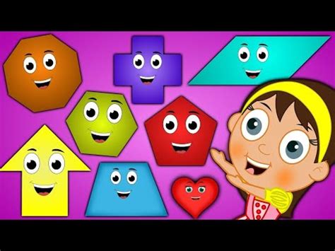 Shapes | Names of Shapes | Learning Shapes | we are Shapes with examples |Shapes song | Rhymes ...