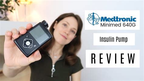 Medtronic 640g Insulin Pump Review | She's Diabetic - YouTube