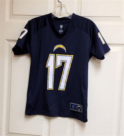 NFL Team Apparel Philip Rivers #17 Los Angeles Chargers Jersey Youth Size S (8) | Heroes Sports ...