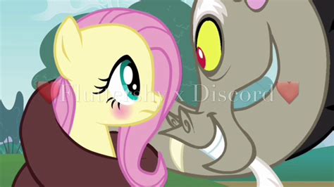 Fluttershy x Discord-Kiss me through the phone 💋📱 - YouTube