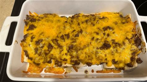 Chili Enchiladas Delcious & Easy!! - YouTube