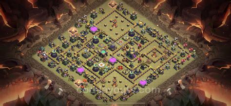 Best War Base TH14 with Link, Legend League, Anti Air / Electro Dragon 2023 - Town Hall Level 14 ...