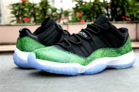 Jordan Snake Skin Green 11 Low · The Royal Life · Online Store Powered ...