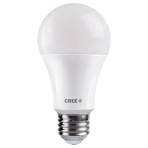 Cree 75W Equivalent Daylight (5000K) A19 Dimmable Exceptional Light ...