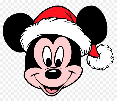 Mickey Mouse Png - Mickey Mouse With Santa Hat, Transparent Png ...