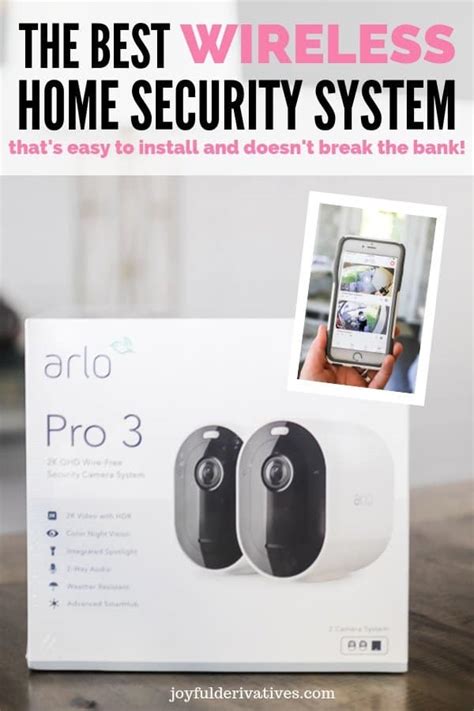 The Best DIY Home Security System with Cameras - Joyful Derivatives