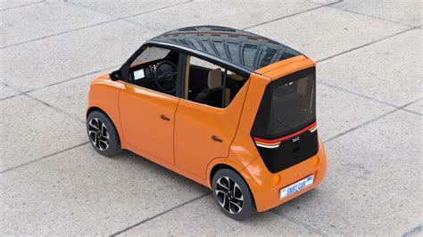 PMV Electric Unveiled India's First Smart Two Seater Micro-Car EaS-E