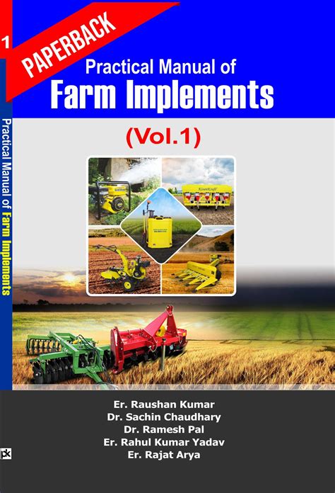 Practical Manual of Farm Implements (Vol.1) - P.K. Publishers & Distributors