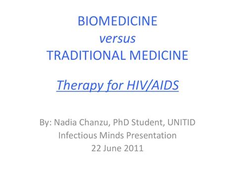 (PDF) Modern Medicine vs. Traditional Medicine - Welcome to the IID and - DOKUMEN.TIPS