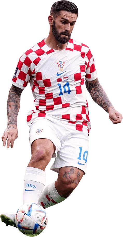 Marko Livaja Croatia football render - FootyRenders