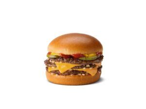 McDonald's Triple Cheeseburger no bun - The Diet Chef