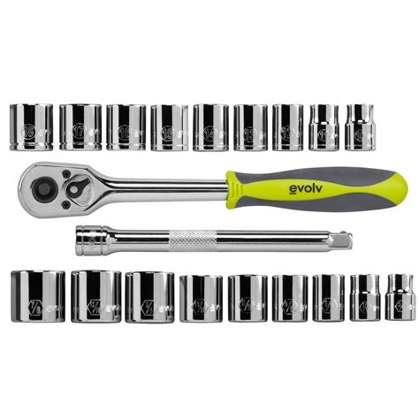 Craftsman 20 pc. 3/8-in. Drive 12 Point Tool Set Standard/Metric