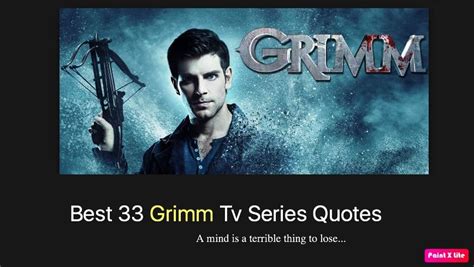 Best 33 Grimm Quotes - Tv Series - NSF News and Magazine