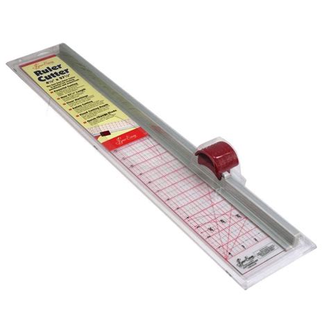 Cutter Ruler | Sew Easy Fabric Rotary Cutter & Ruler Combo