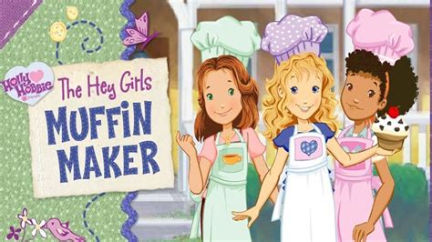 Holly Hobbie 'The Hey Girls' Muffin Maker - Old Flash Games - YouTube