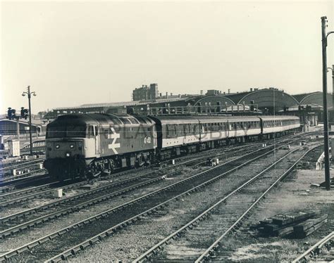 Black & White Railway Train Photo BR GB UK refEM1306 | Railway, Photo, Black and white