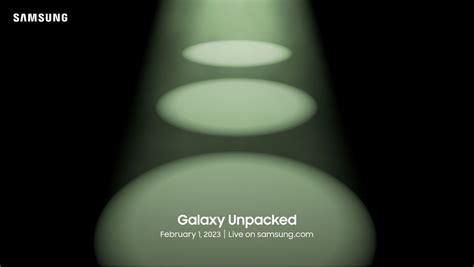 Samsung Galaxy Unpacked: Fecha de lanzamiento del S23