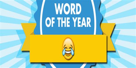 Oxford Dictionary's Word Of The Year Is An Emoji; Details Released ...