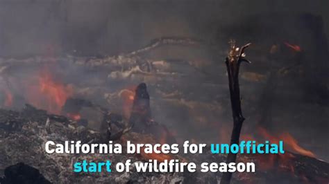 California braces for unofficial wildfire season | CGTN America