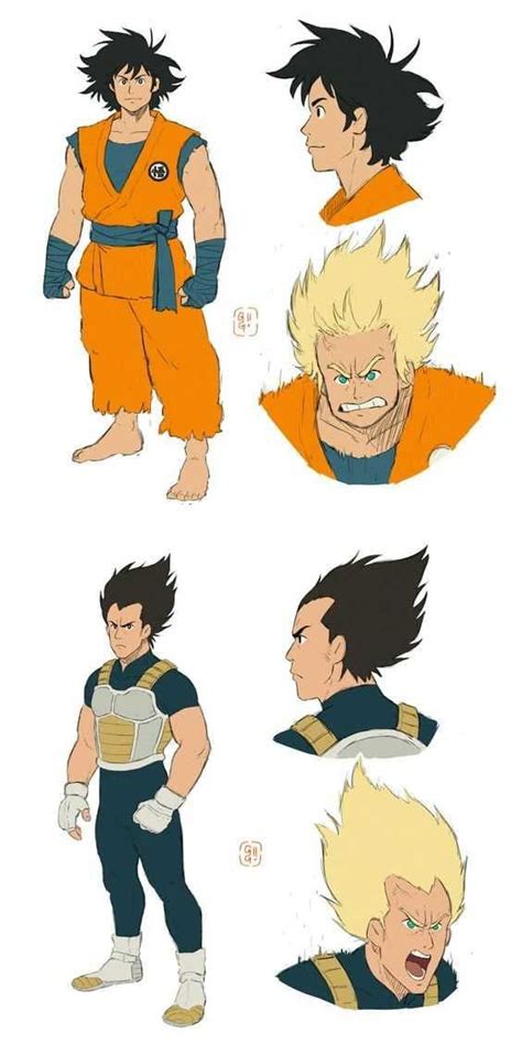 Goku and Vegeta from Studio Ghibli - Anime & Manga | Dragon ball super ...