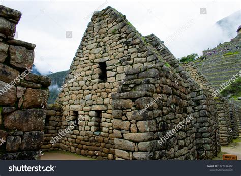 Inca Architecture Machu Picchu Peru 02082019 Stock Photo 1327432412 ...