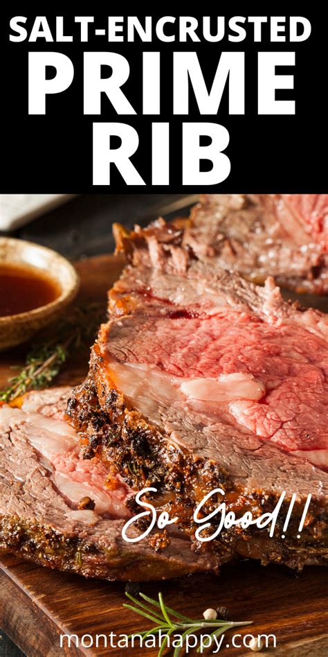 How to Make Salt-Encrusted Prime Rib Roast Recipe | Rib recipes ...