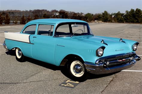 1957 Chevrolet 150 2-Door Sedan 5-Speed for sale on BaT Auctions - sold for $28,000 on February ...