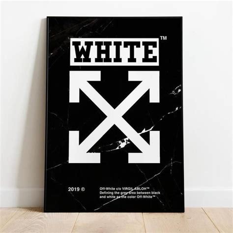 Custom Off White poster, Fan Art, Streetwear Poster, Hypebeast Poster ...