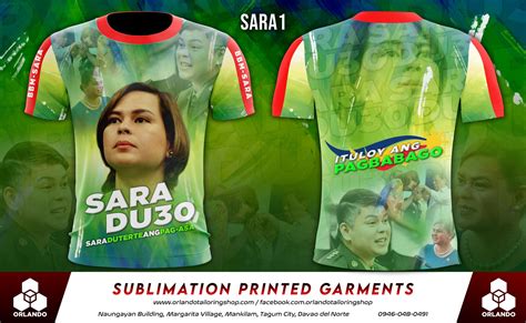 Sara Duterte Sublimation T-Shirt - Tagum City