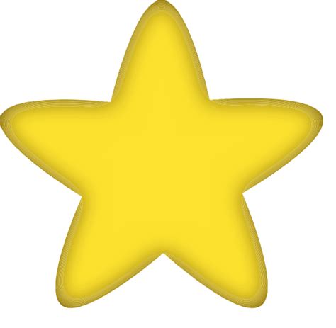 Rounded Star No Background Clip Art at Clker.com - vector clip art ...