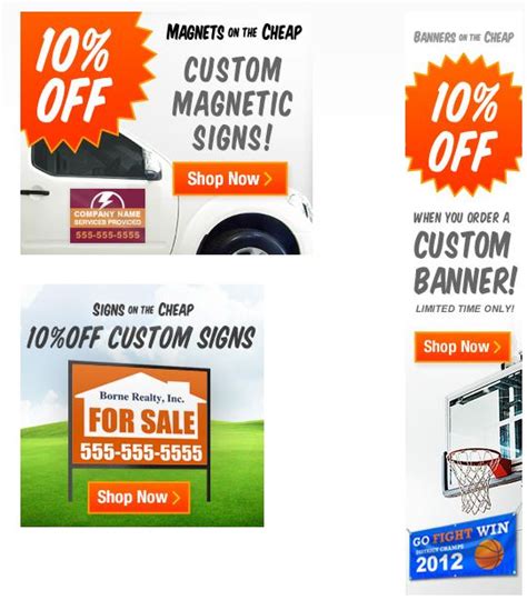 Affiliate Program for Banners On The Cheap