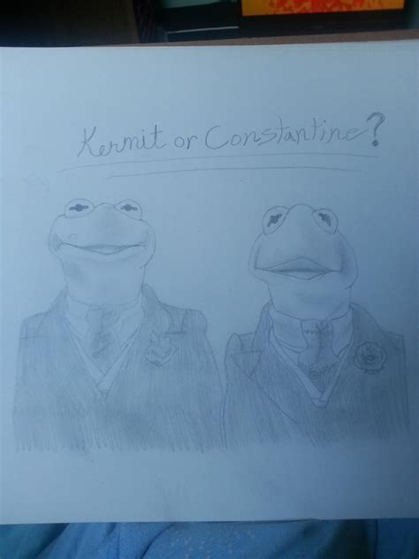 Kermit vs Constantine Pic 1 by KaitlynAnn on DeviantArt